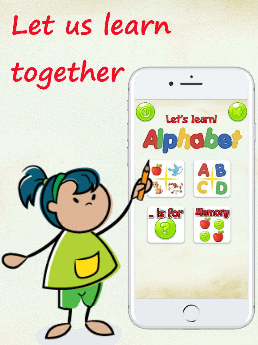 Alphabet Let Let's learn! Alphabet - The ABC for Kids for iOS (iPhone/iPad) - Free ...
