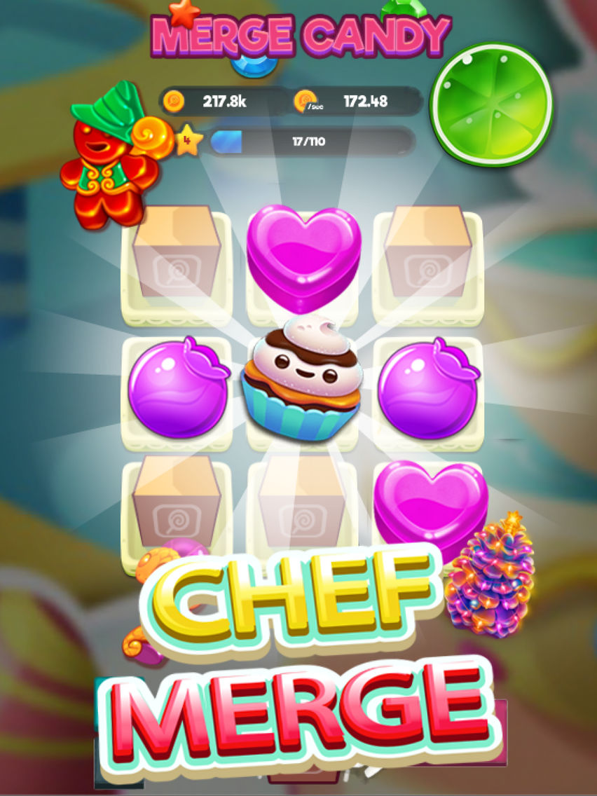 Idle Cook: Chef Candy Merge poster