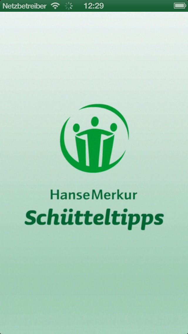 HanseMerkur Schütteltipps poster
