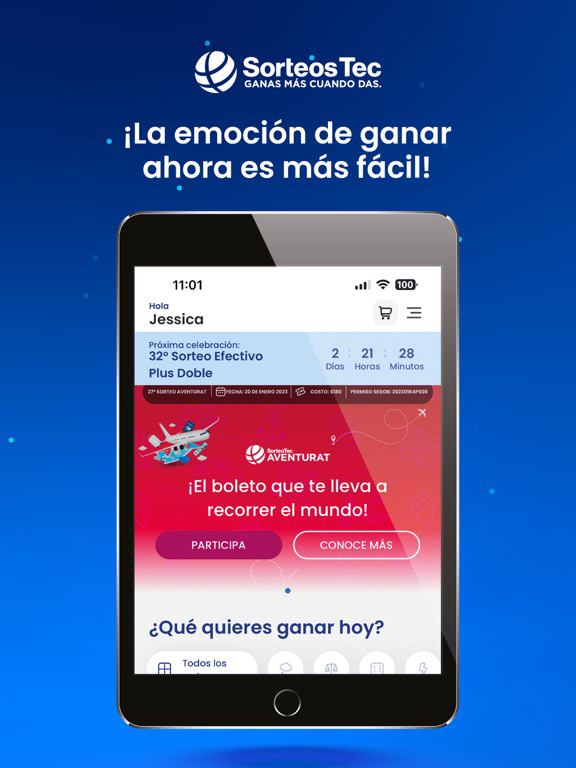 Sorteos Tec poster