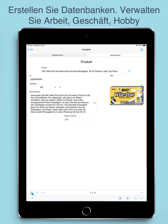 MobiDB Database Plakat