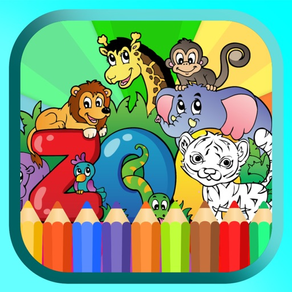 Coloring Book Of Animals Painting & Drawing Pages