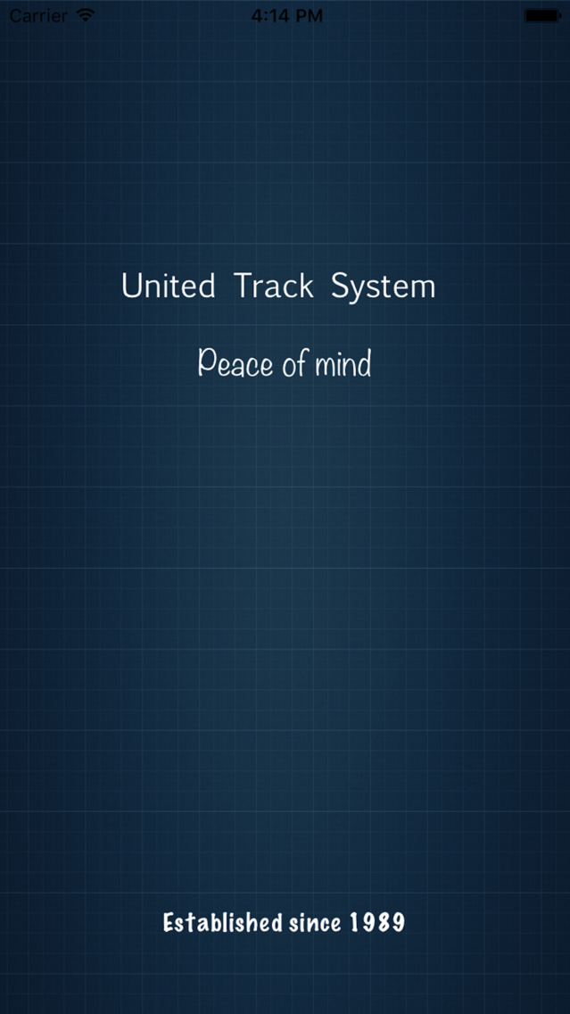UTS Tracking poster