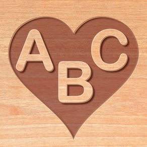 Alphabet English ABC Wooden