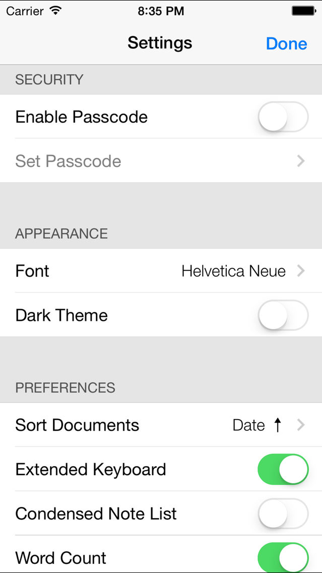 Textfolio الملصق