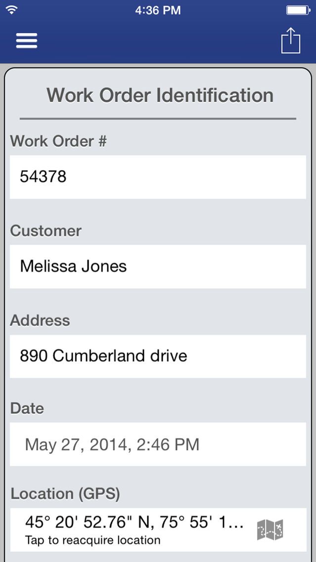 Mobile Forms for business poster