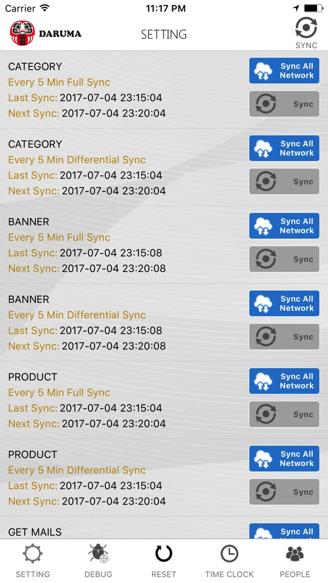 eTimeCard poster