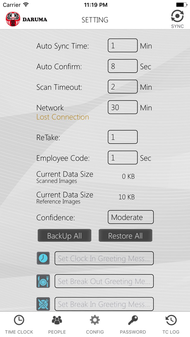 eTimeCard poster
