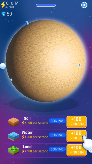 Idle World - Planet Miner poster