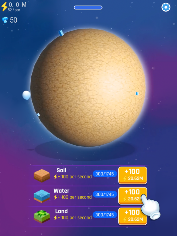 Idle World - Planet Miner poster