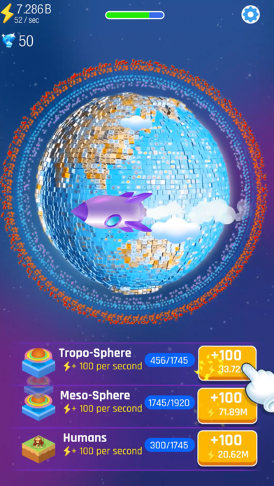 Idle World - Planet Miner poster
