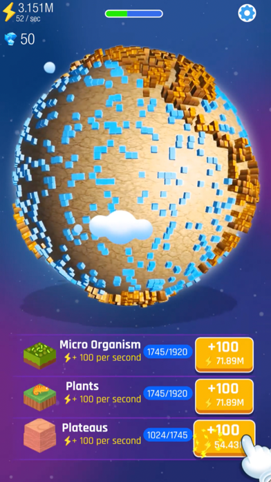 Idle World - Planet Miner poster