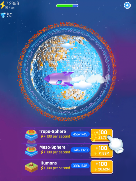 Idle World - Planet Miner poster