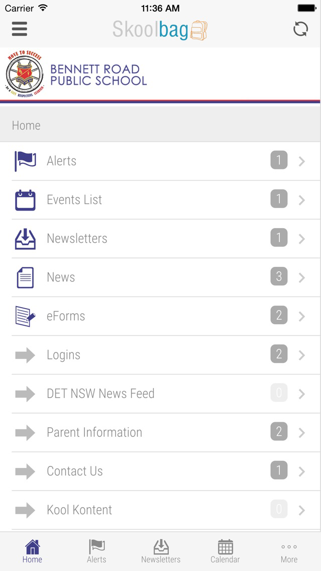 Road Public School Skoolbag para iOS (iPhone/iPad) Baixar