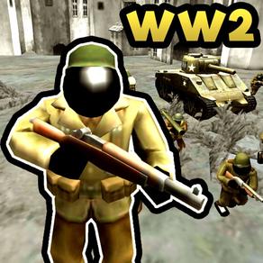 Stickman WW2 Battle Simulateur