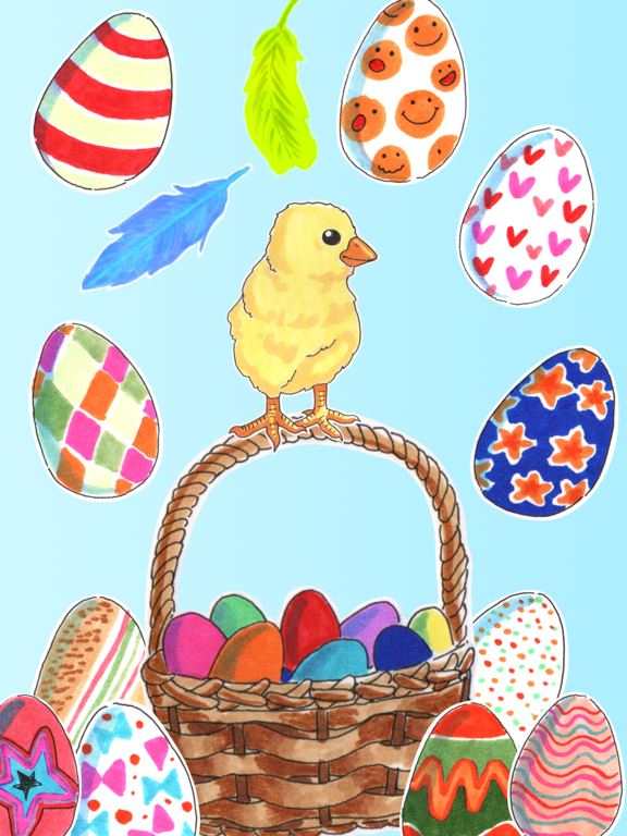 Easter Greetings Stickers poster
