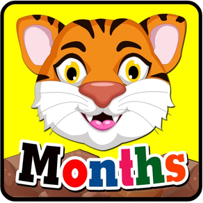 Learn English daily : Month : free learning Education games for kids!