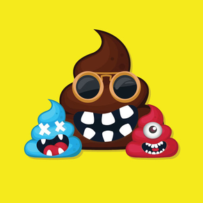 Monster Poopy Emoji