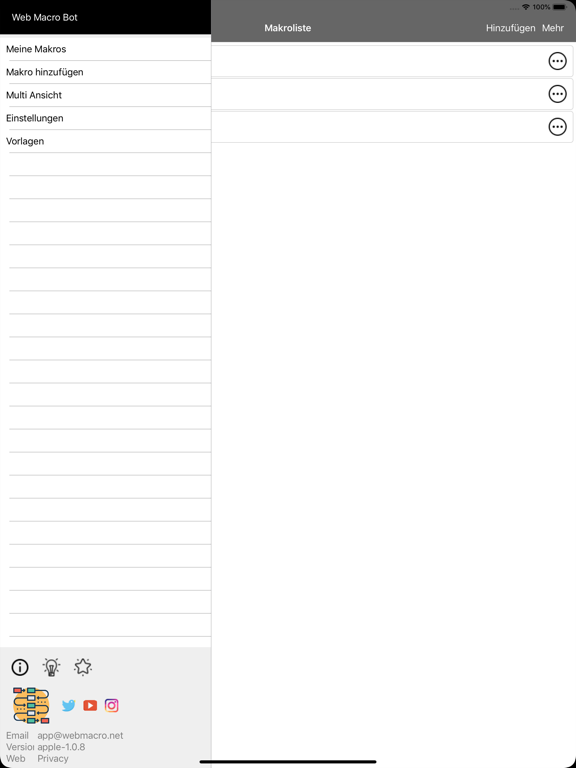 Web Macro Bot: Record & Replay Plakat