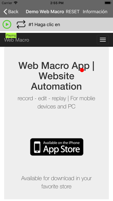 Web Macro Bot: Record & Replay الملصق
