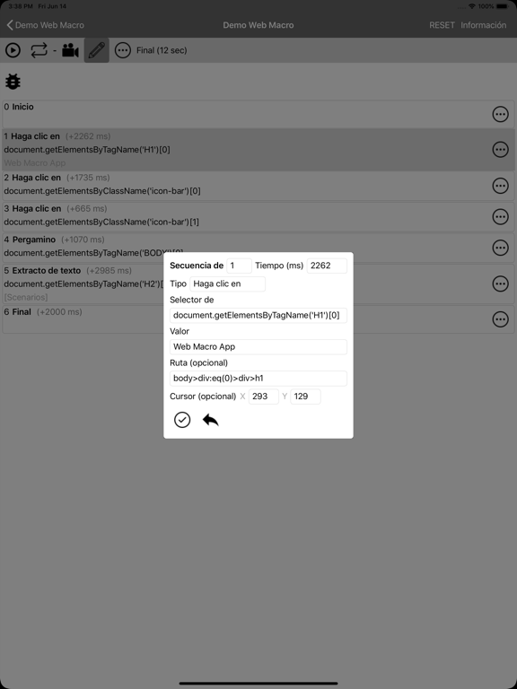 Web Macro Bot: Record & Replay الملصق