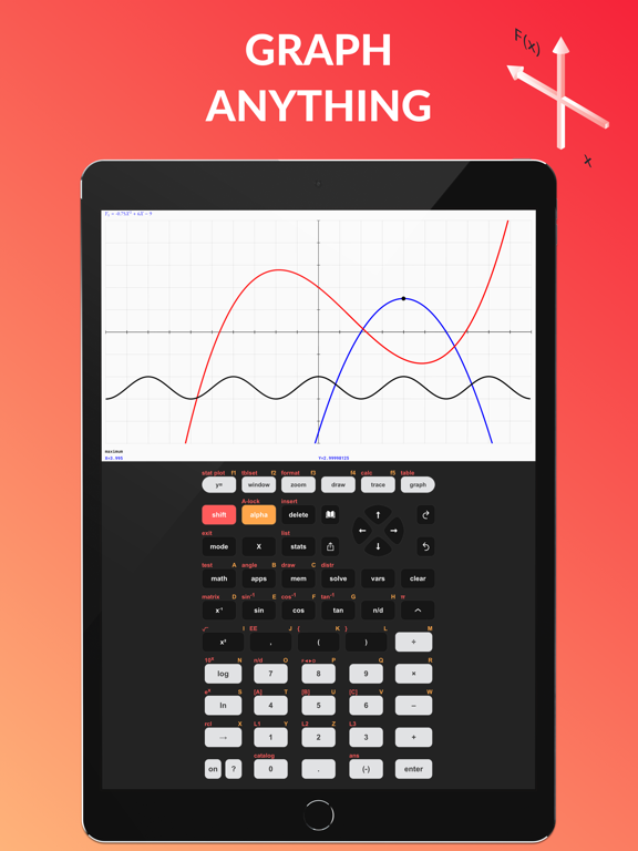Taculator Graphing Calculator for iOS (iPhone/iPad/Mac/iPod touch
