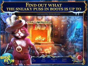 Christmas Stories: Puss in Boots HD - A Magical Hidden Object Game