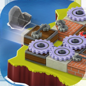 Gears Island : logic puzzle