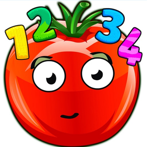 Lustiges Gemüse! Lernspiele 3+