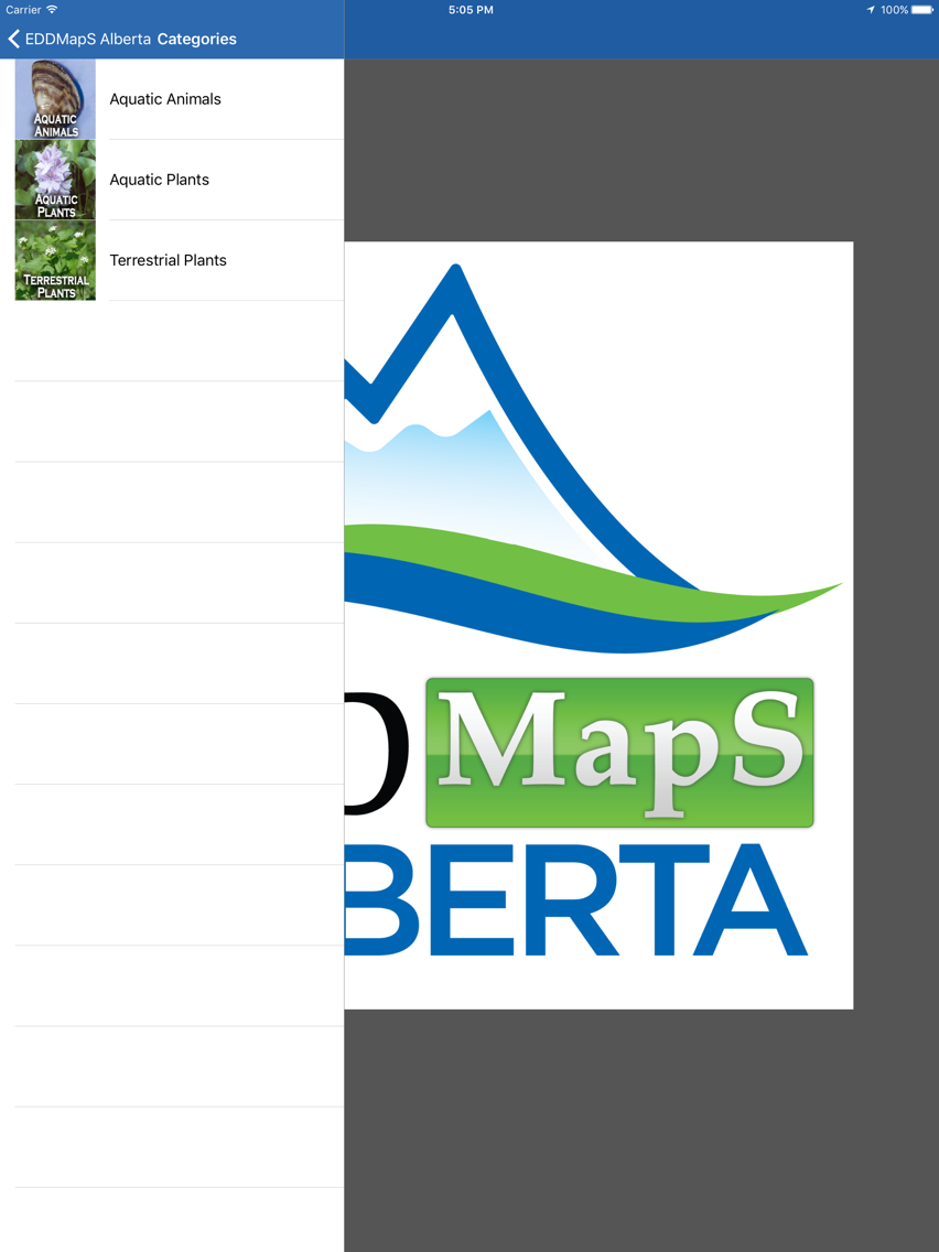 EDDMapS Alberta poster