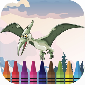 Dinosaur Island colorir jogo