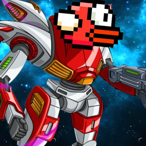 Flappy Robot Warrior