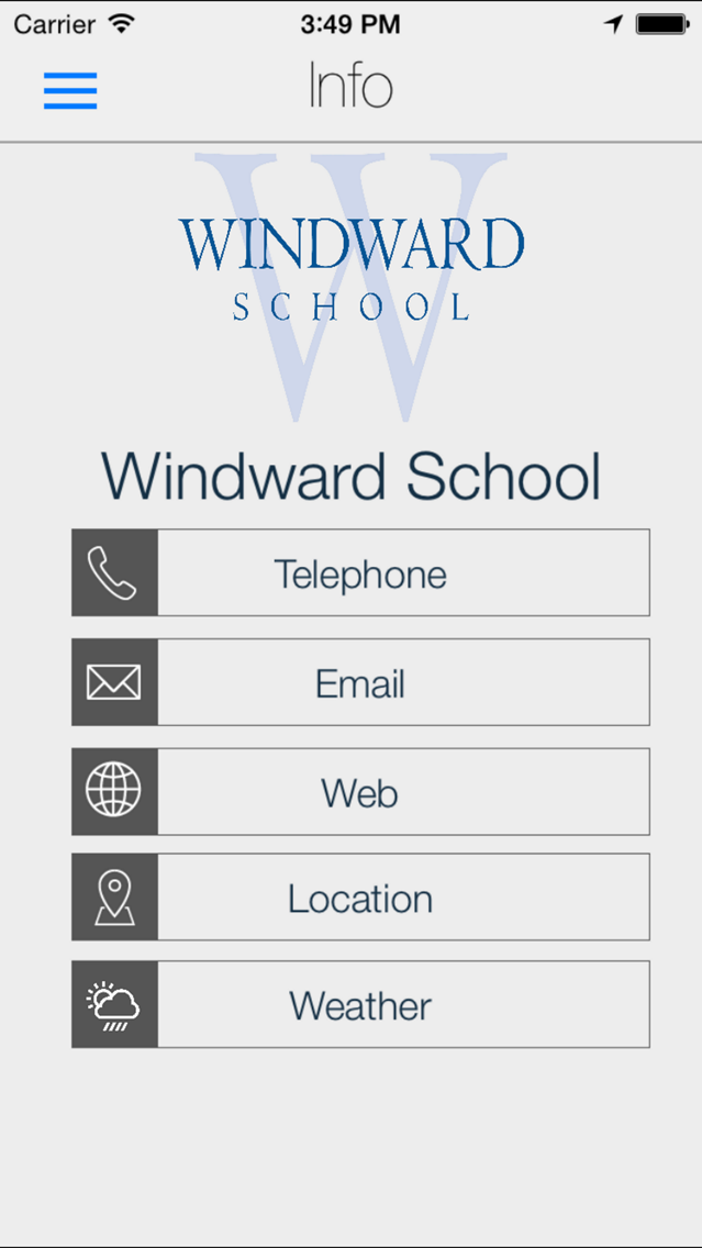 Windward School poster