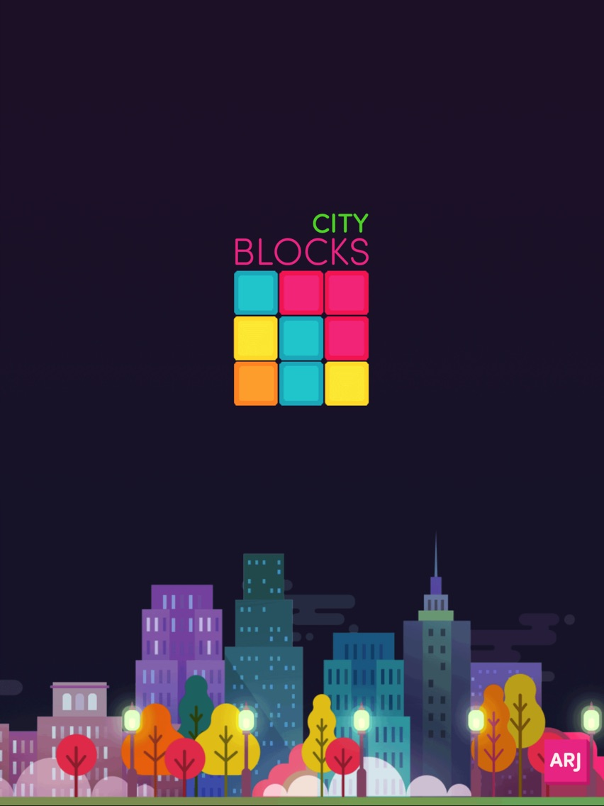 City Blocks Puzzle Adventure Affiche