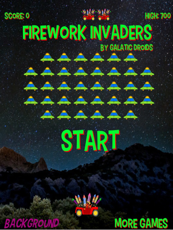 Firework Invaders poster