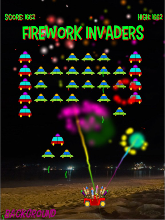 Firework Invaders poster
