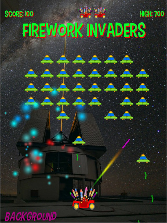 Firework Invaders poster