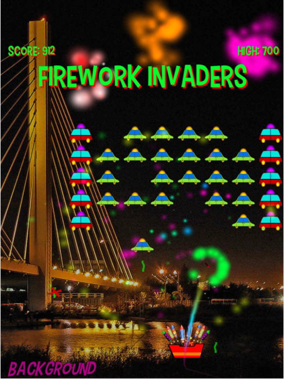 Firework Invaders poster