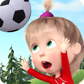 Masha e o Urso Jogo de Futebol