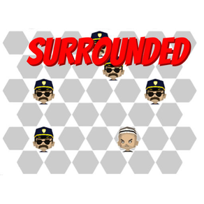 Surrounded - surround the criminal