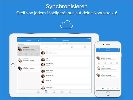 Simpler - Contacts Manager Plakat