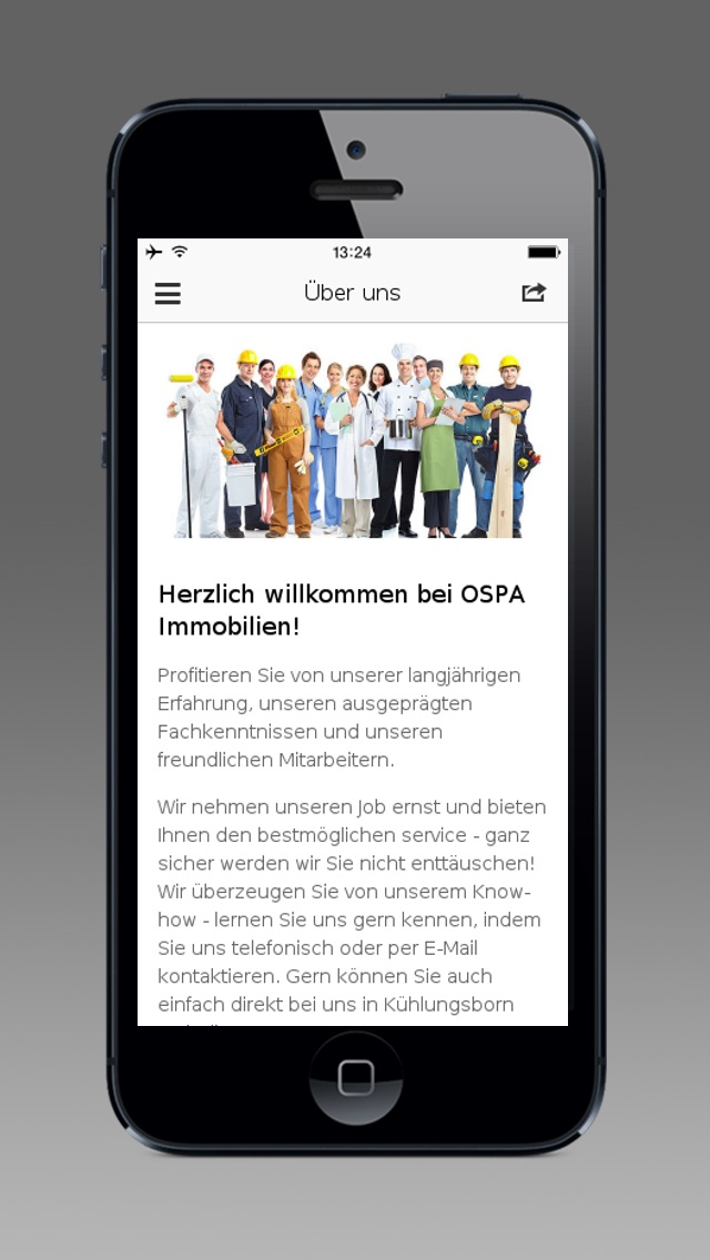 OSPA Immobilien poster