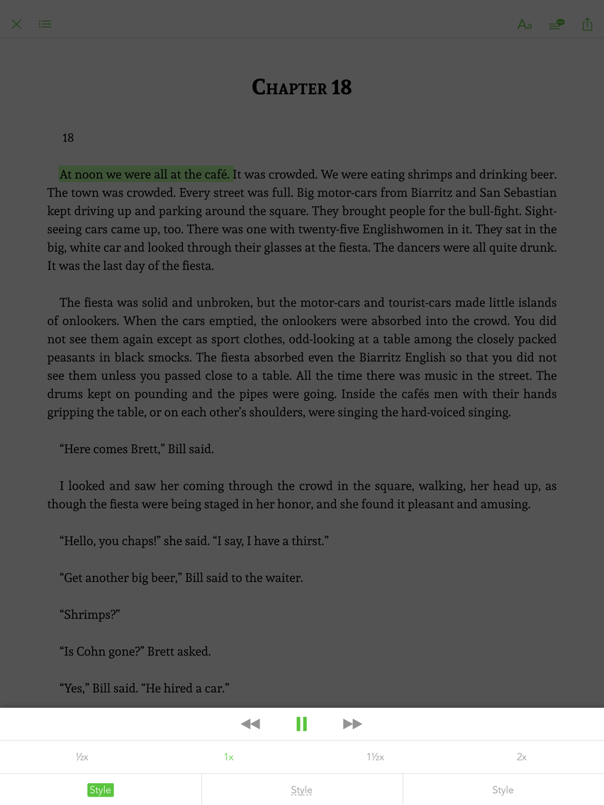 The Sun Also Rises - notes, sync transcript poster