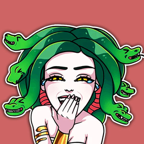 Medusa Stickers