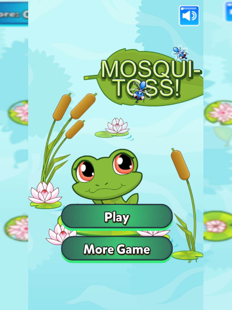 Frog Attack Mosquito poster
