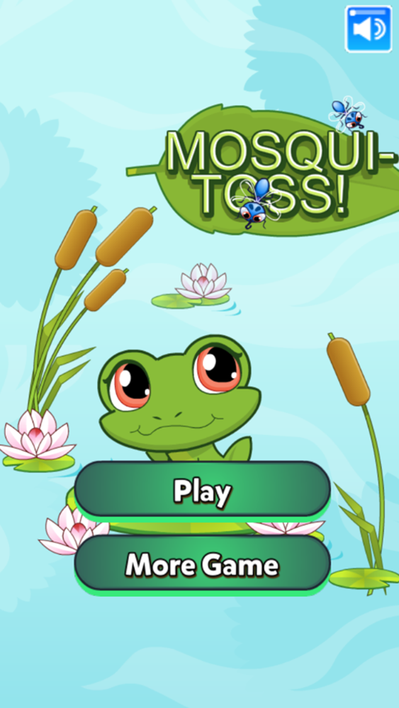 Frog Attack Mosquito poster