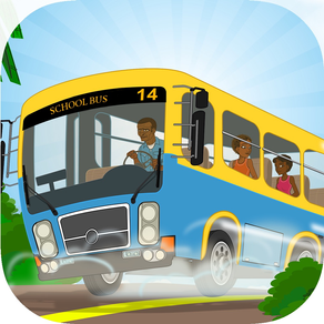 Crazy Town School Bus Racing Pro