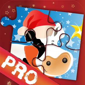 クリスマスパズル | クリスマスの農場の動物ジグソー PRO