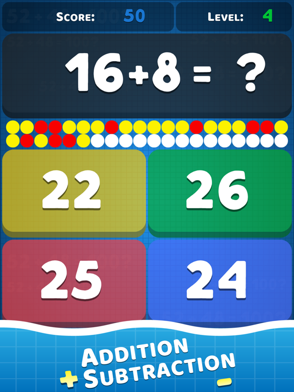 Mental Math Games & Quiz poster