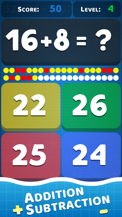 Mental Math Games & Quiz poster